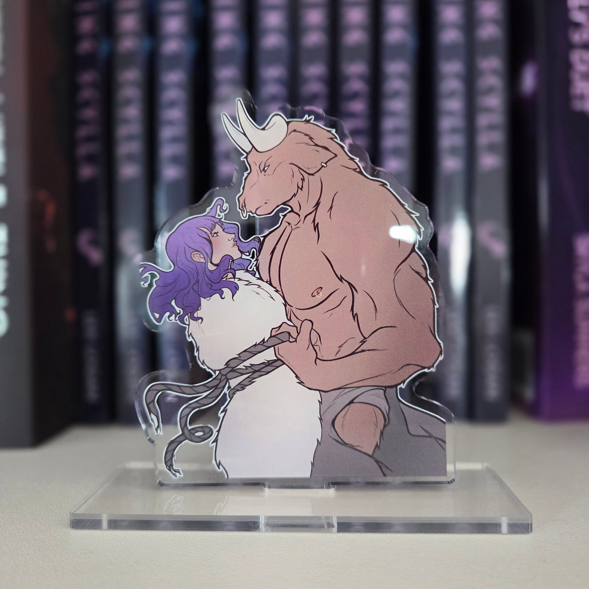 Mated Minotaur Acrylic Standee